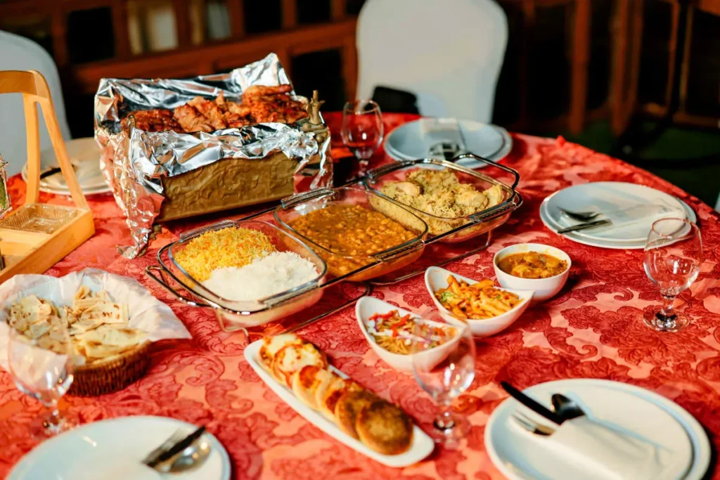 Dinner In Desert